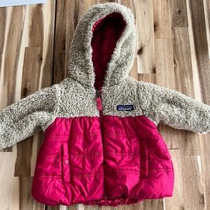 Patagonia reversible puffer coat